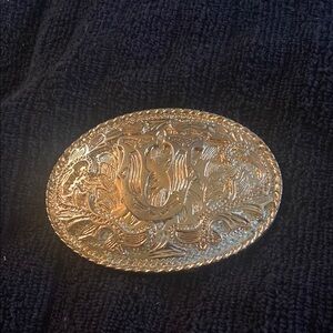 Goodnight Macaroon Gold Belt Buckle